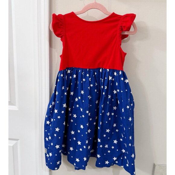Eleanor Rose 4th of July Girl Dress 7-8 years EUC - Picture 6 of 7